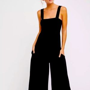FREE PEOPLE WIDE LEG HOMECOMING jumpsuit